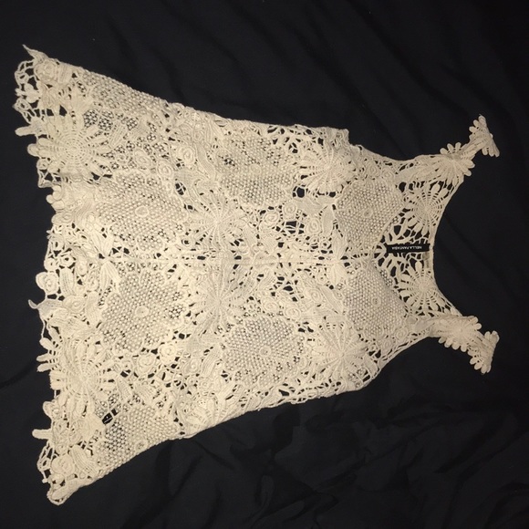 Nella Fantasia ivory lace tank - Picture 1 of 1
